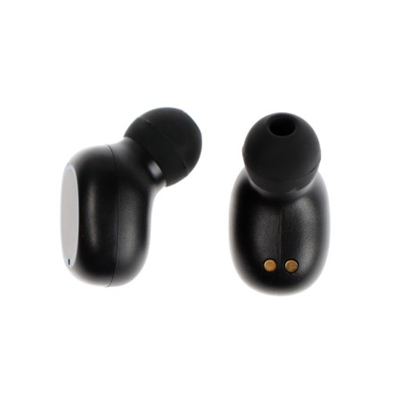 Wireless headphones VBT 1.16, TWS, vacuum, BT5.0, 40/250 mAh, flashlight, black-2