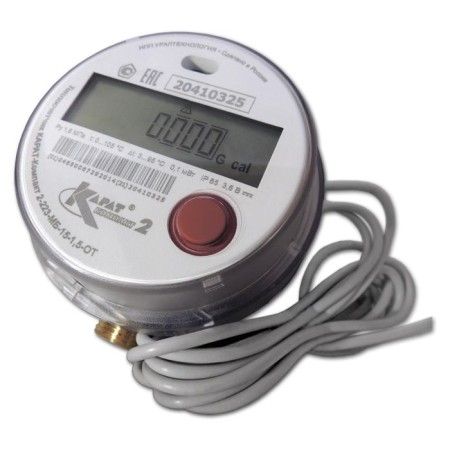 Carat heating system compact 2-223-MB-15-1.5-PT-3V-LW, feed, Lorawan, 3 pulsed entrance-1