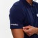 Polo President Emblem, size M, Blue color