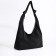 Shopper bag, outer pocket, black color