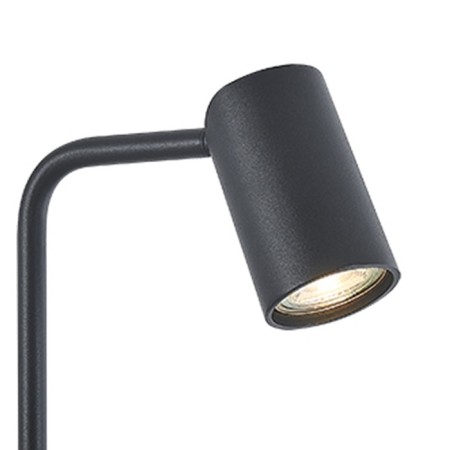Wall lamp Mantra Sal, GU10, 1x10W, 166x100x383 mm, matte black color-1