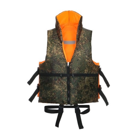 Safety vest yugana, two-sided with a headrest, size 48-54-1
