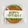 Disposable paper plate "Happy Birthday!", 18 cm