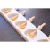 Form for ice cream "Heart. Maxi ”, silicone, 49 × 6.5 × 2 cm, 8 cells, sticks 50 pcs, white color
