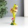 Souvenir Polystone "Frog with Squirrel" 7x3.1x2.5 cm