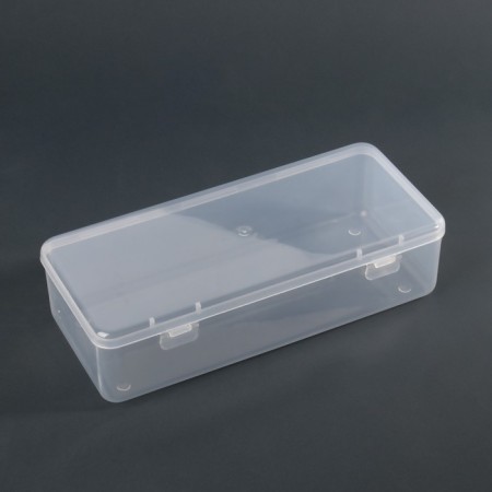 Organizer for storage, with a lid, 24.5 × 11 cm, the color is transparent-3