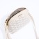 Cross-Bodi Bag on a zipper, beige color