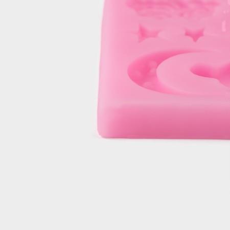 Mold "Night", silicone, 8.3 × 8.7 cm, color mix-3