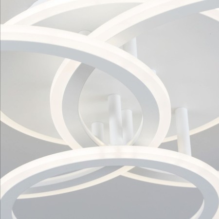 Ceiling Citilux "Trinity" CL238130, 61.5x47.5x13 cm, 3x25W, LED, white color-14