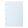 Smooth block for notebooks on rings A5, 120 sheets in a cage, white, 60 g/m2