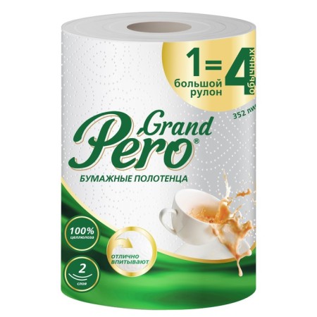 Paper towel Pero 1 = 4, 2 layers