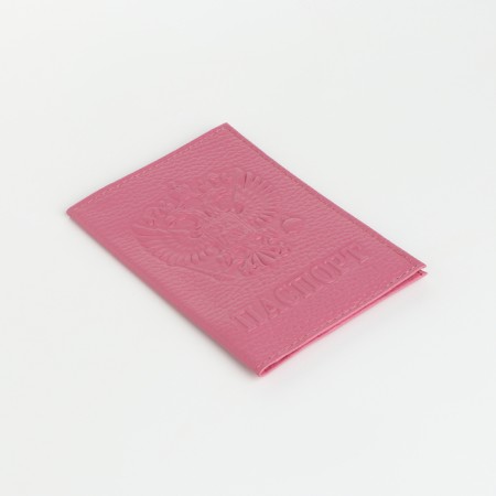 Cover for passport, pink color-3