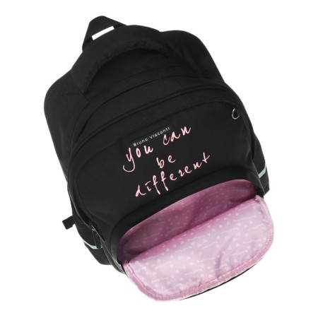 School backpack Bruno VisConti, 40 x 30 x 19 cm, ergonomic back, BE Different-13