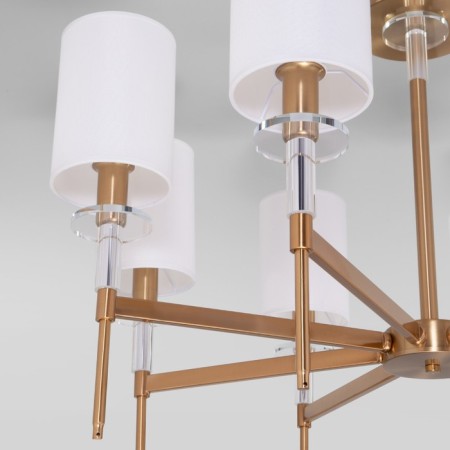 Classical ceiling chandelier Brielle, 40W, E14, 81.5x81.5x53.5 cm-1
