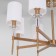 Classical ceiling chandelier Brielle, 40W, E14, 81.5x81.5x53.5 cm