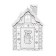 House-coloring 3 in 1 "New Year dance"