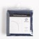 Electric gum sheet, 160*200 + 25 cm, blue, 100% cotton, calico