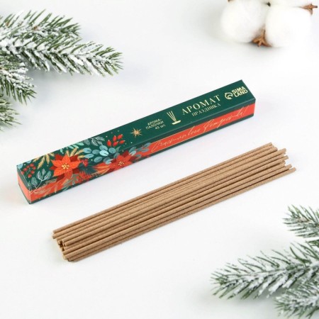 Incense "Happy Christmas", 45 pcs., The aroma of sandal-1