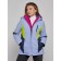 Ski jacket women's winter, size 44, purple color