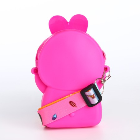 Bag's bag with lightning, raspberry color-1