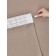 Decofest "Ombra" curtain, size 200x280 cm, color light brown