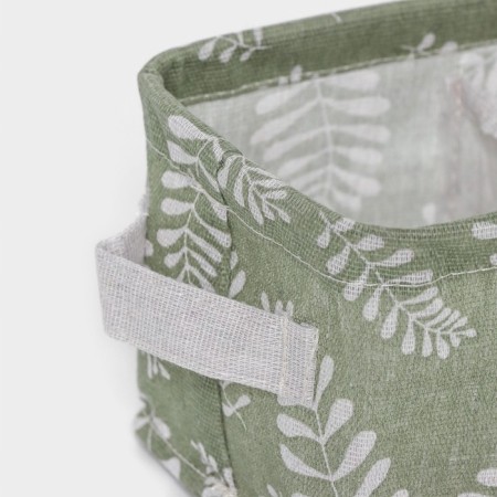 Organizer for linen Dalyan Leaves, 2 cells, 22 × 13 × 11 cm, green color-4