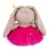 Soft toy "Bunny mi in a skirt with a butterfly", 15 cm