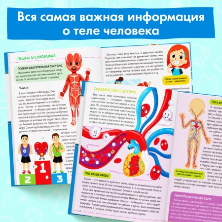 Encyclopedia in solid binding "Human Body", 48 p.-3