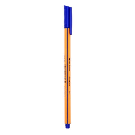 Capillary pen Berlingo Rapido, 0.4 mm, three -sided, blue rod-2