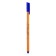 Capillary pen Berlingo Rapido, 0.4 mm, three -sided, blue rod