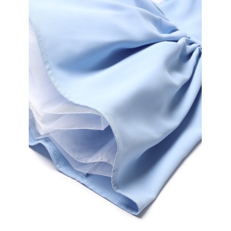 Dressing Children's Dress Minaku: Partydress, Blue Color, Height 104 cm-1
