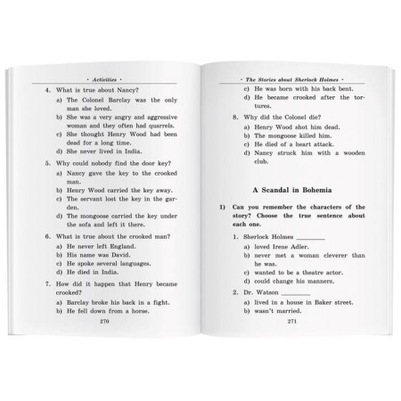 Foreign Language Book. Lost World. Stories about Sherlock Holmes. Home reading. Conan Doyle-4