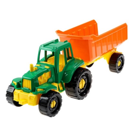 Tractor "Ivan", with a trailer, farm