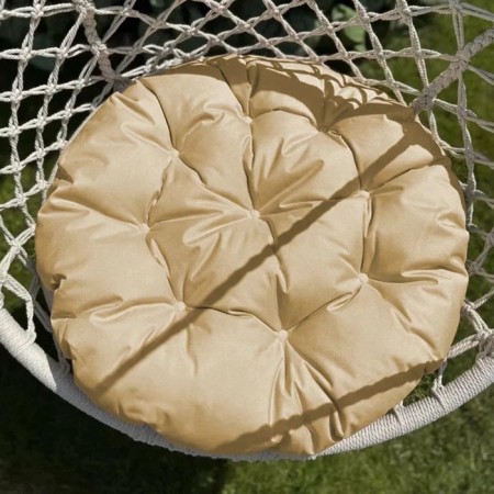 Villy swing pillow, diameter 60 cm, beige color-2