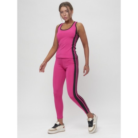 Fitness suit women, size 46-48, pink color-2