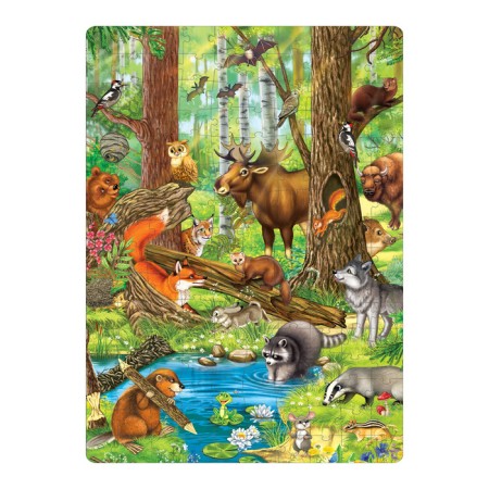 Puzzle Children's "Forest Residents", 160 elements-1