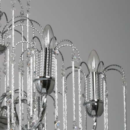 Luer "Diana", size 70x139x70 cm, 240W 6xe14-5