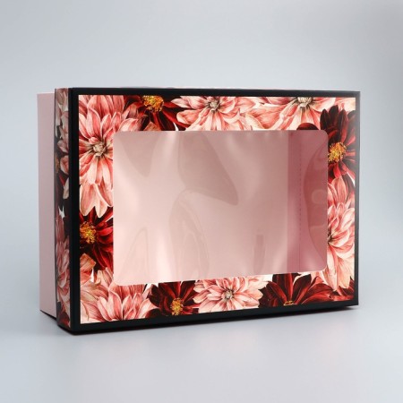 The box is folding, cover is, for you ", 24 x 17 x 8 cm with a window-3