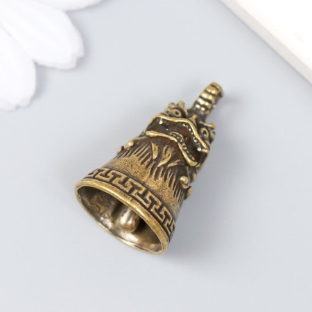 Bool of Brass "Leo Head" 3.4x2.2x2.2 cm-4