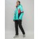 Ski suit, size 42, turquoise color