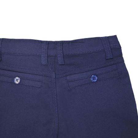 Pants for a boy, height 122 cm, blue color-3