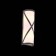 Street wall lamp ST LUCE. SL076.411.01. Agio. 2x60 watts, E27, 13x41 cm, black color