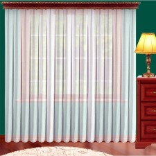 Tulle, size 250 x 250 cm - 1 pc., White color