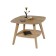 Commercial Hudson table, 650x650x500, Dub Sonoma/Sonoma