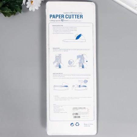Paper cutter + knife head 36x9.5 cm-5