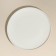 Porcelain plate Moon, d = 26.5 cm, white