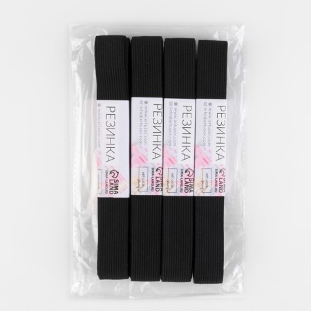 Winness gum, 20 mm, 2.5 ± 0.5 m, 4 pcs, black color-2