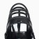 Dog muzzle No. 4 with a tripartite strap, rubber, DN 9 cm, ohm 31.5 cm, black