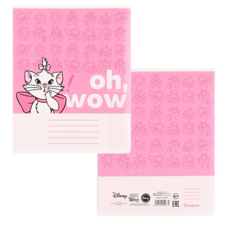 Notebook in a line of 24 sheets, 5 types of mix, cover coated cardboard, cats aristocrats-5