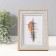 Photo frame plastic 10x15 cm "Antik" Blue with a white stripe 1.5x14x19 cm